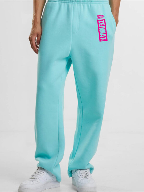 Sweatpants fel blauw - Getting drippin wet
