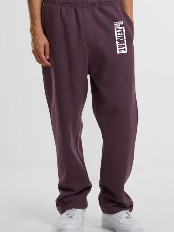 Sweatpants paars - Getting drippin wet