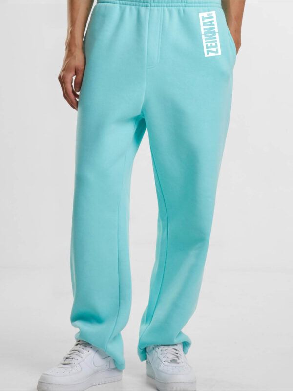 Sweatpants fel blauw - zeiknat