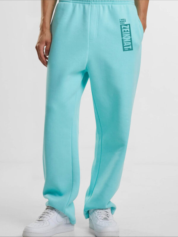 Sweatpants felblauw - i will make you