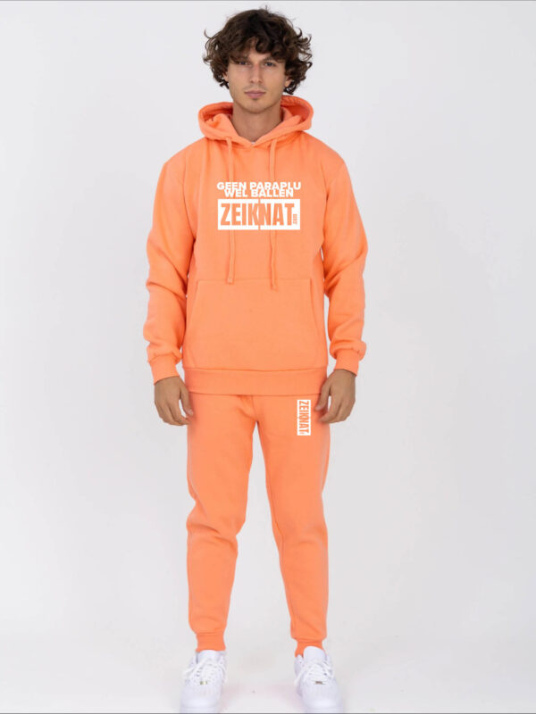 Jogging oranje - Geen paraplu