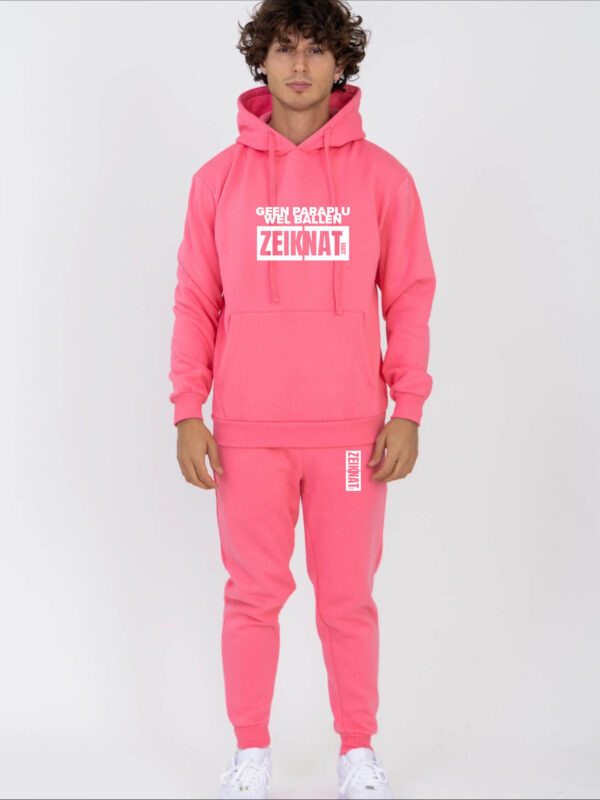 Jogging felroze - Geen paraplu