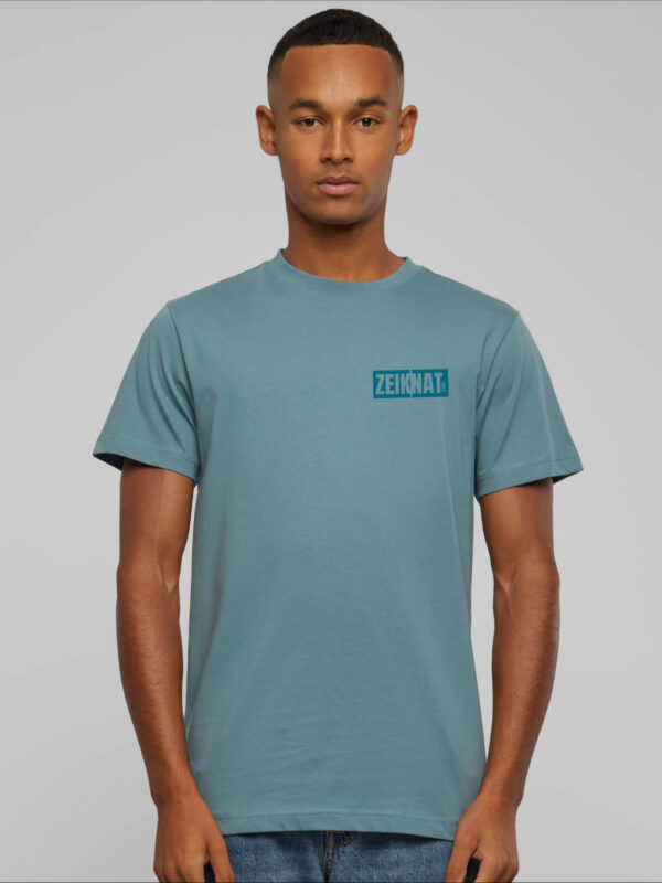 T-shirt groen/blauw - Zeiknat
