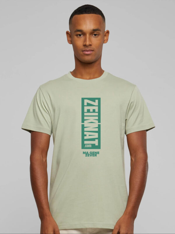 T-shirt groen - Ma gene zever