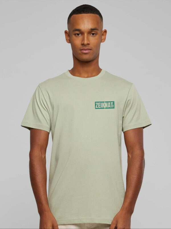 T-shirt licht groen - zeiknat