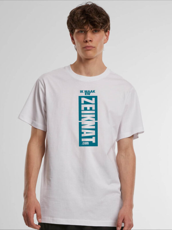 T-shirt wit - Ik maak ew