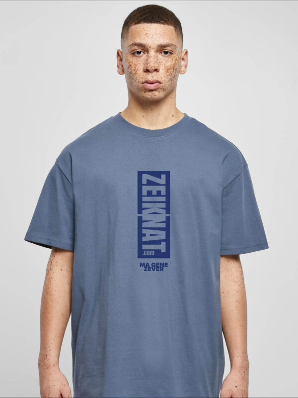 T-shirt blauw - Zeiknat